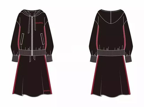 企業服裝設計工業款式圖正背面繪制步驟教程